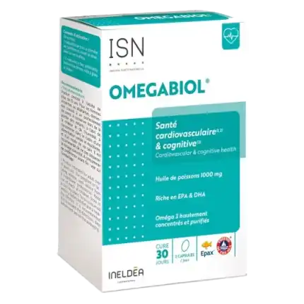 OMEGABIOL 1000 – концентрирана EPA + DHA с рибено масло Epax®